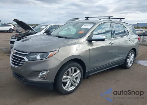 2018 Chevrolet Equinox Premier from USA, damaged, VIN 3GNAXNEX6JS568354